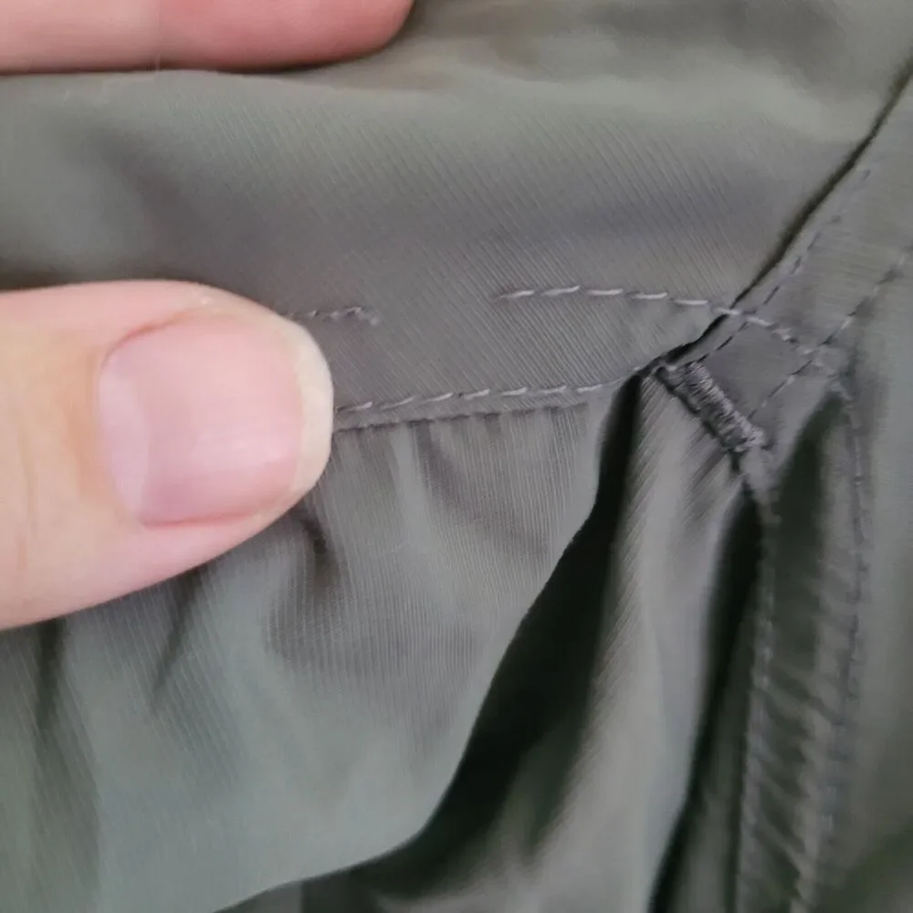 REI Men's Hiking Pants Size Large 36L Green Zip Off Convertible Outdoor Gorpcore